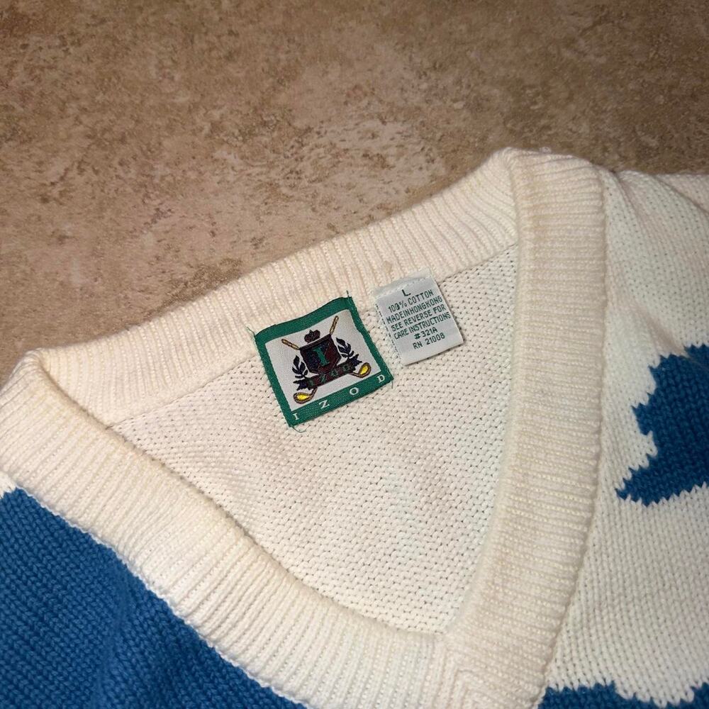 Izod Golf Sweater - Size L - Picture 2 of 4